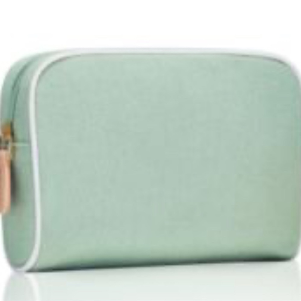 Aerin Lauder signature cloth makeup bag in Sage; NWOT - Picture 3 of 8